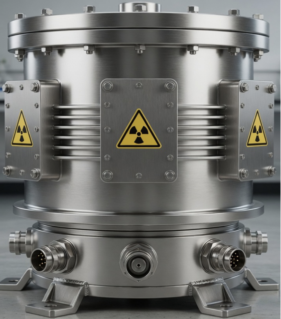 Reactor vacuum chamber