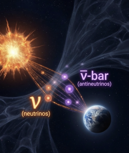 Neutrino–Dark Matter Interaction diagram